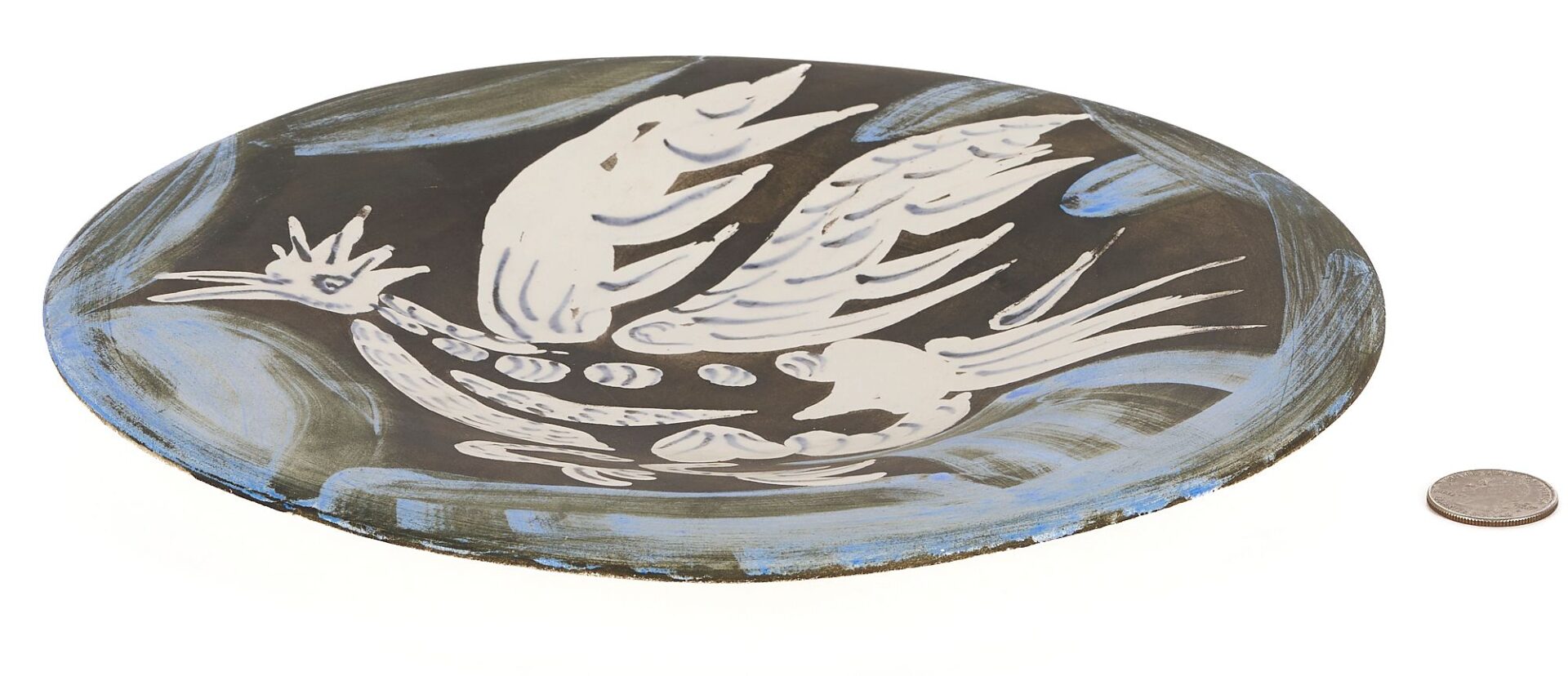 Lot 330: Picasso Madoura Plate, Oiseau