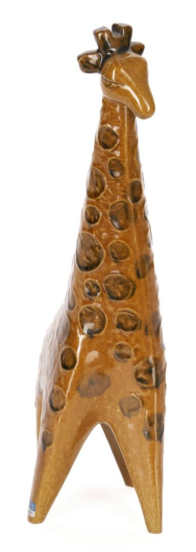 Lot 331: Lisa Larsen Ceramic Giraffe Figurine