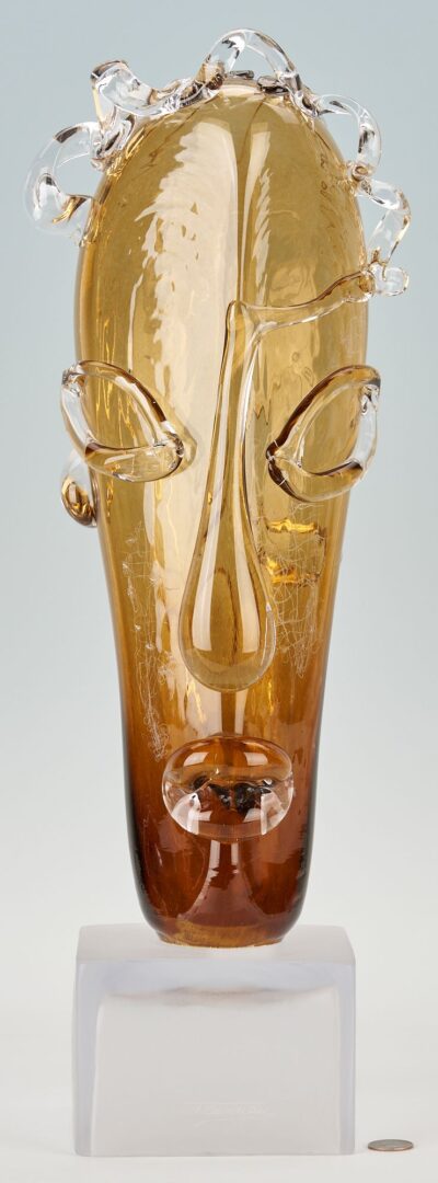 Lot 345: Ion Tamaian Art Glass Sculpture