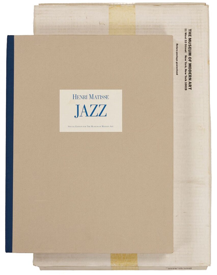 Lot 356: Henri Matisse Jazz Portfolio for MOMA, 1st Ed., 1983