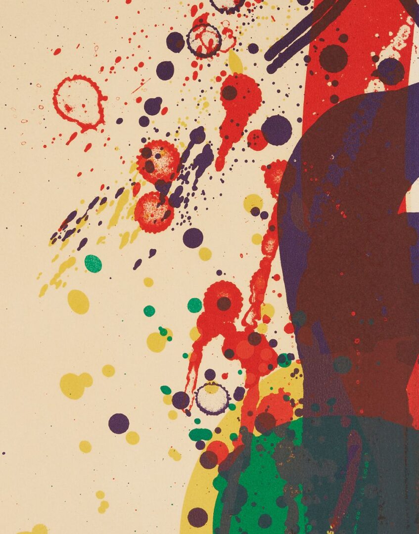 Lot 361: Sam Francis Abstract Lithograph, 1968