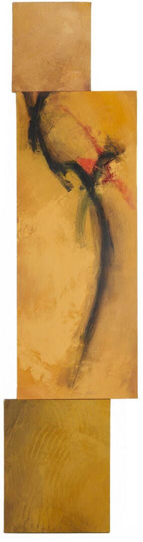 Lot 374: Large Robert Rector Abstract Painting, 2006