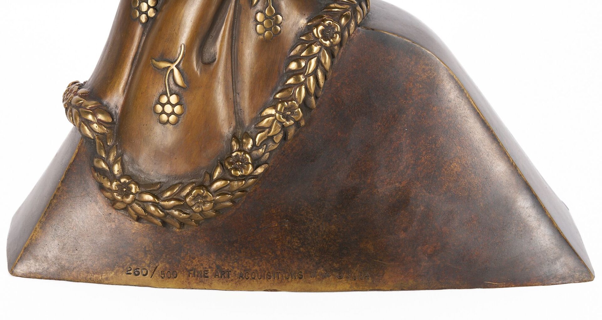 Lot 378: Erte Limited Edition Bronze Sculpture, Peace