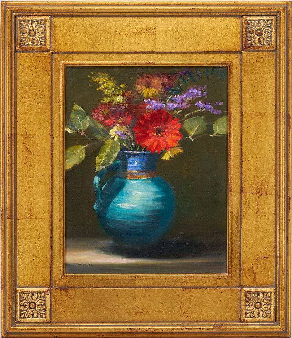 Lot 434: Roseta Santiago O/C Still Life