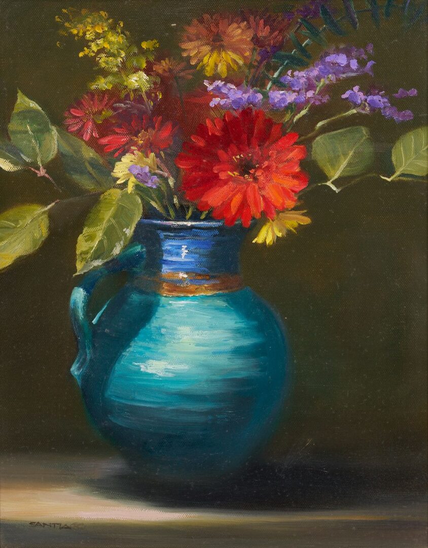 Lot 434: Roseta Santiago O/C Still Life