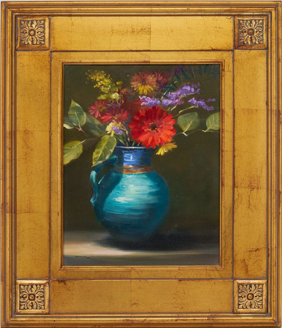 Lot 434: Roseta Santiago O/C Still Life