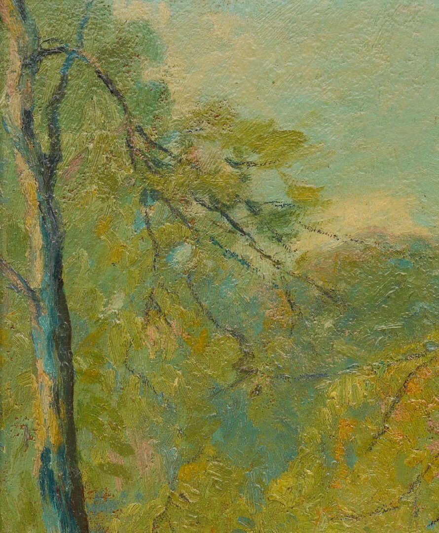 Lot 438: Carl Graf O/B Landscape Painting