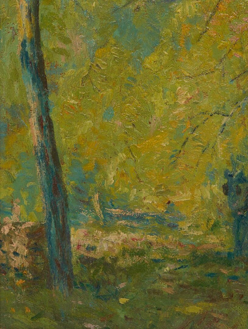 Lot 438: Carl Graf O/B Landscape Painting