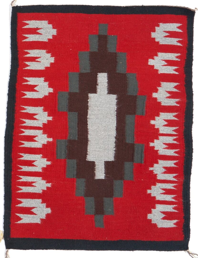 Lot 479: 3 Native American Navajo Weavings