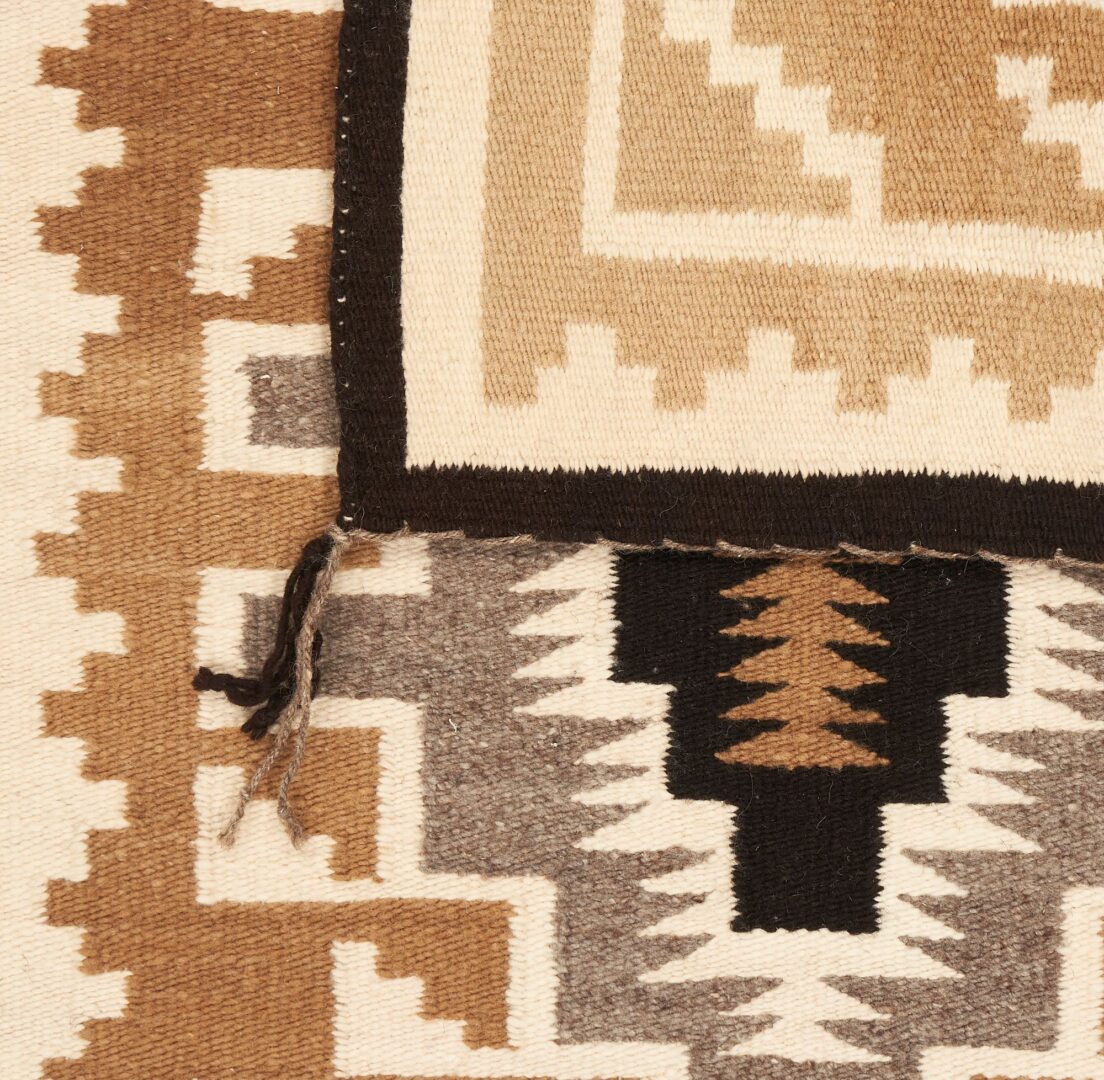 Lot 480: 2 Native American Navajo Rugs inc. Suzie Yazzie