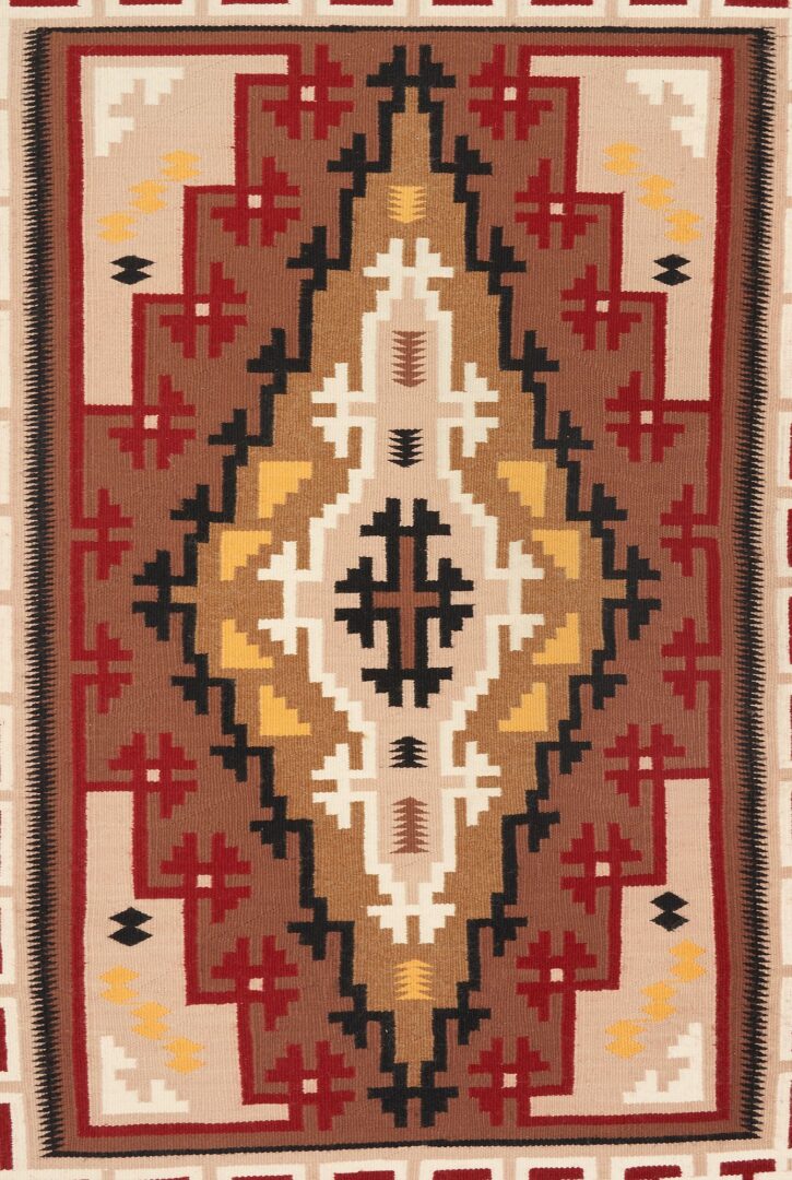 Lot 481: Native American Navajo Ganado Rug