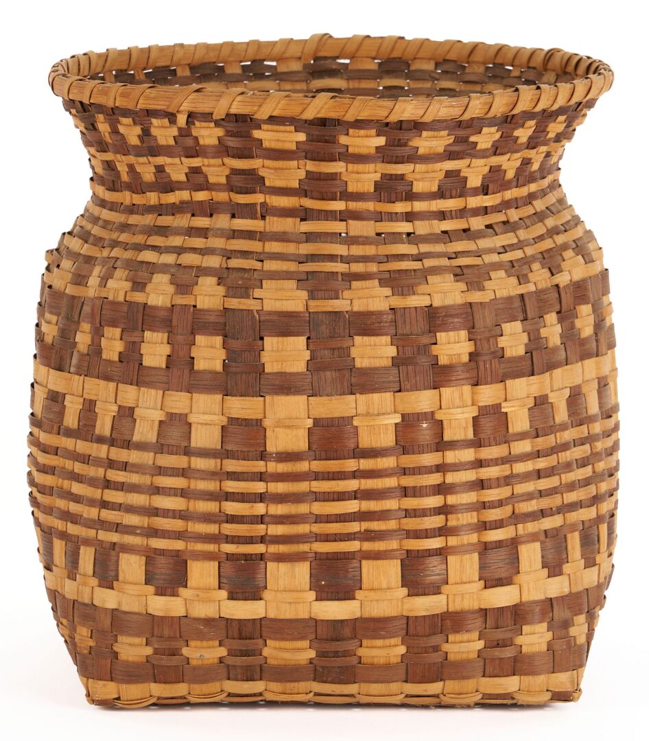 Lot 488: 2 Native American Cherokee Baskets & 1 East TN Basket