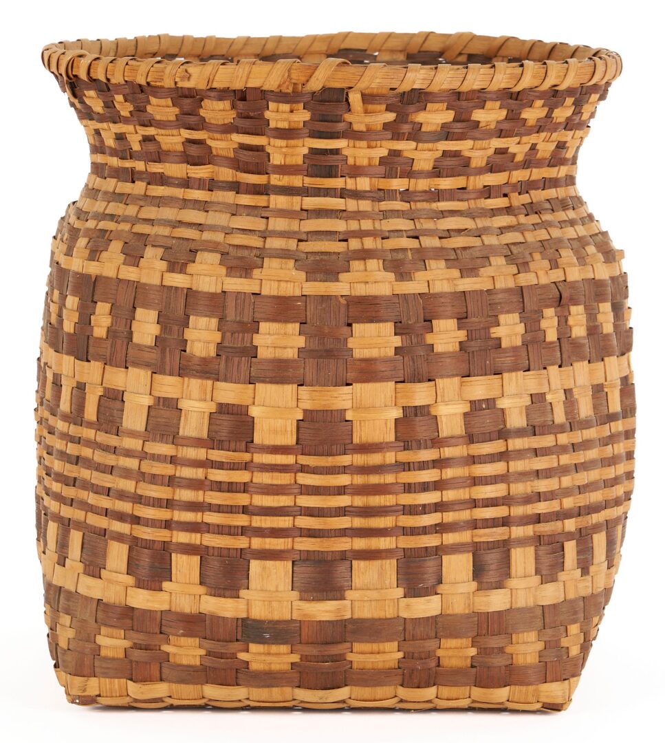 Lot 488: 2 Native American Cherokee Baskets & 1 East TN Basket