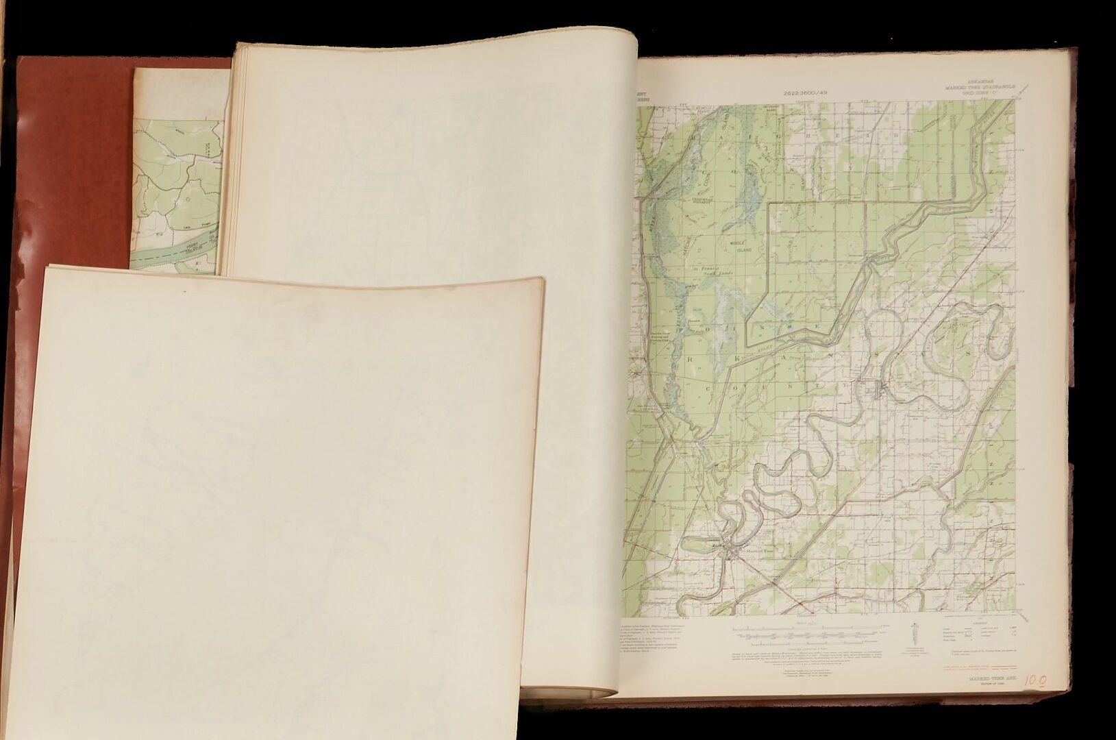 Lot 492: 5 TVA Map Books incl. Tennessee & New York c. 1935-1950