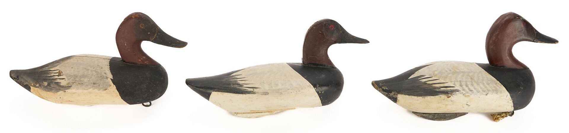 Lot 501: 5 Maryland Duck Decoys, incl.  Edward Parsons & Jessie Urie