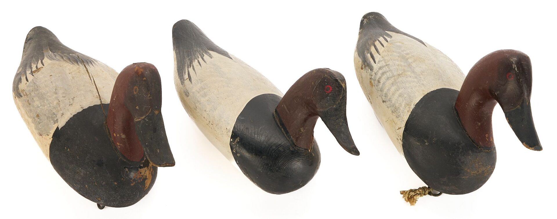 Lot 501: 5 Maryland Duck Decoys, incl.  Edward Parsons & Jessie Urie