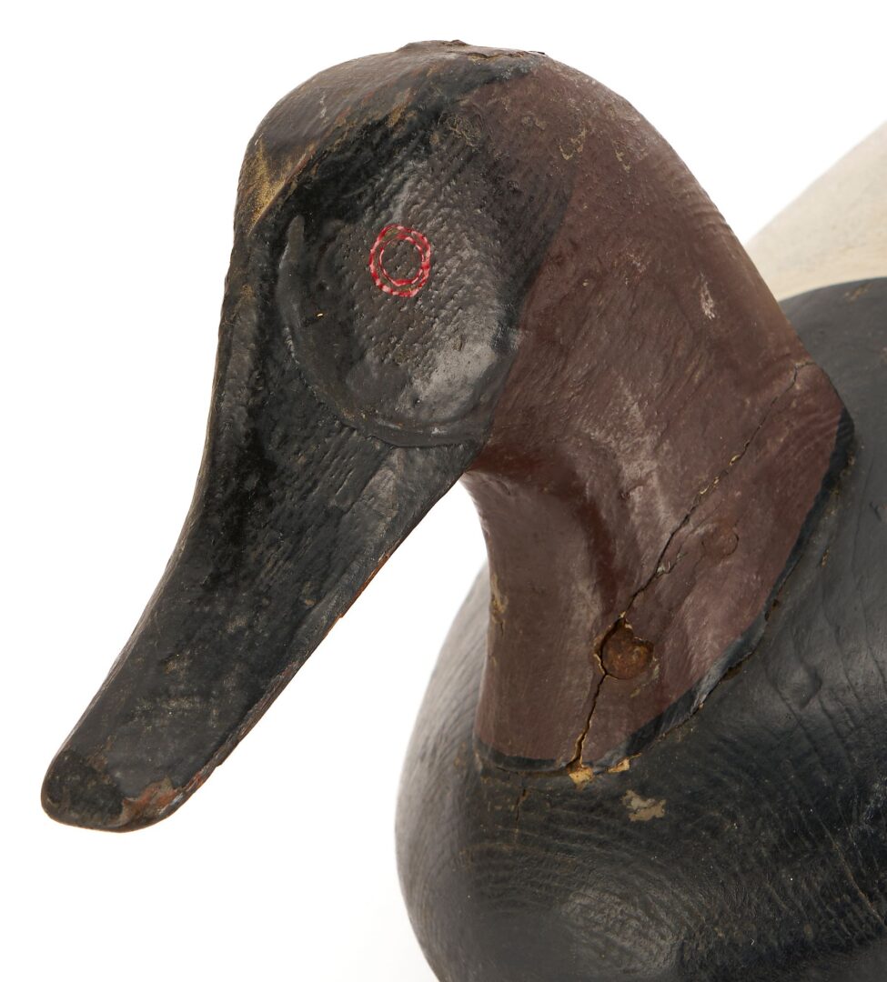 Lot 501: 5 Maryland Duck Decoys, incl.  Edward Parsons & Jessie Urie