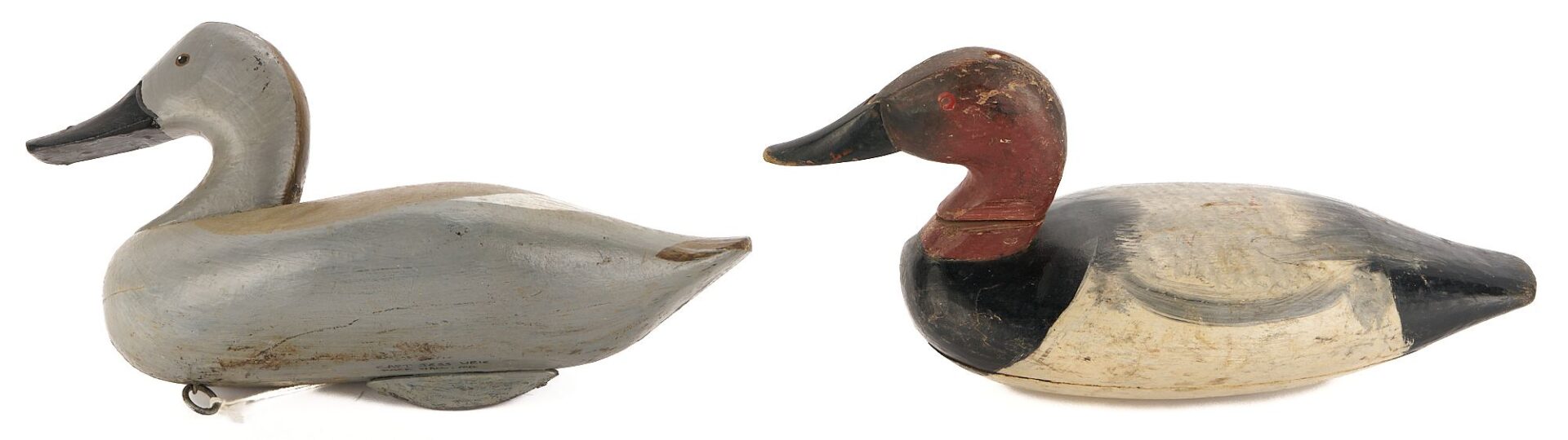 Lot 501: 5 Maryland Duck Decoys, incl.  Edward Parsons & Jessie Urie