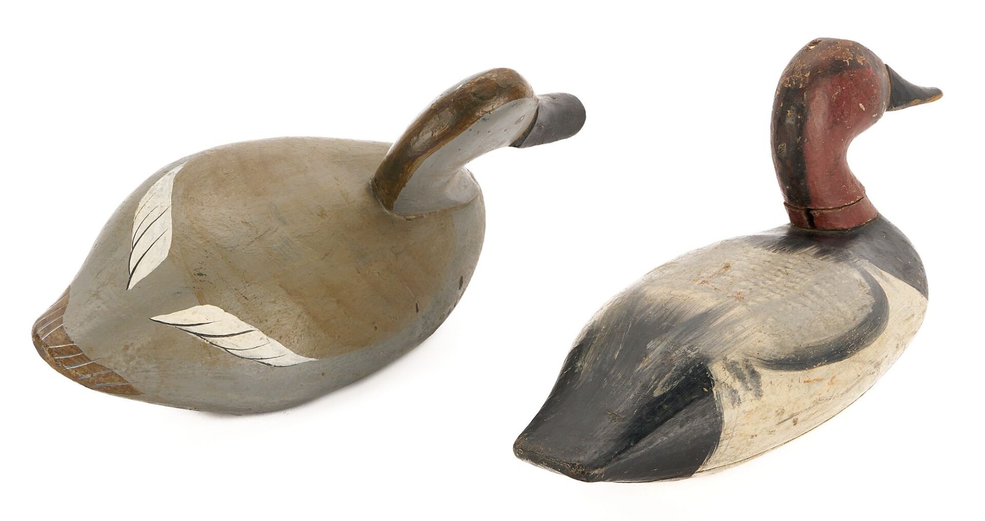 Lot 501: 5 Maryland Duck Decoys, incl.  Edward Parsons & Jessie Urie