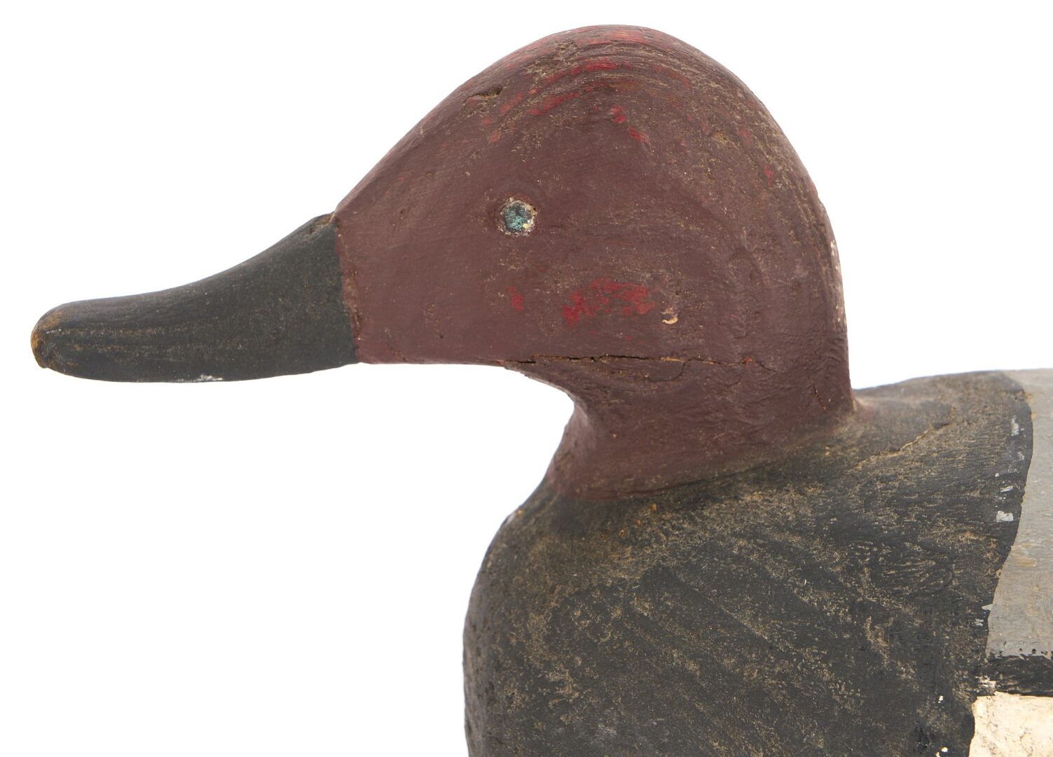 Lot 502: 2 Miles Hancock, Virginia Duck Decoys