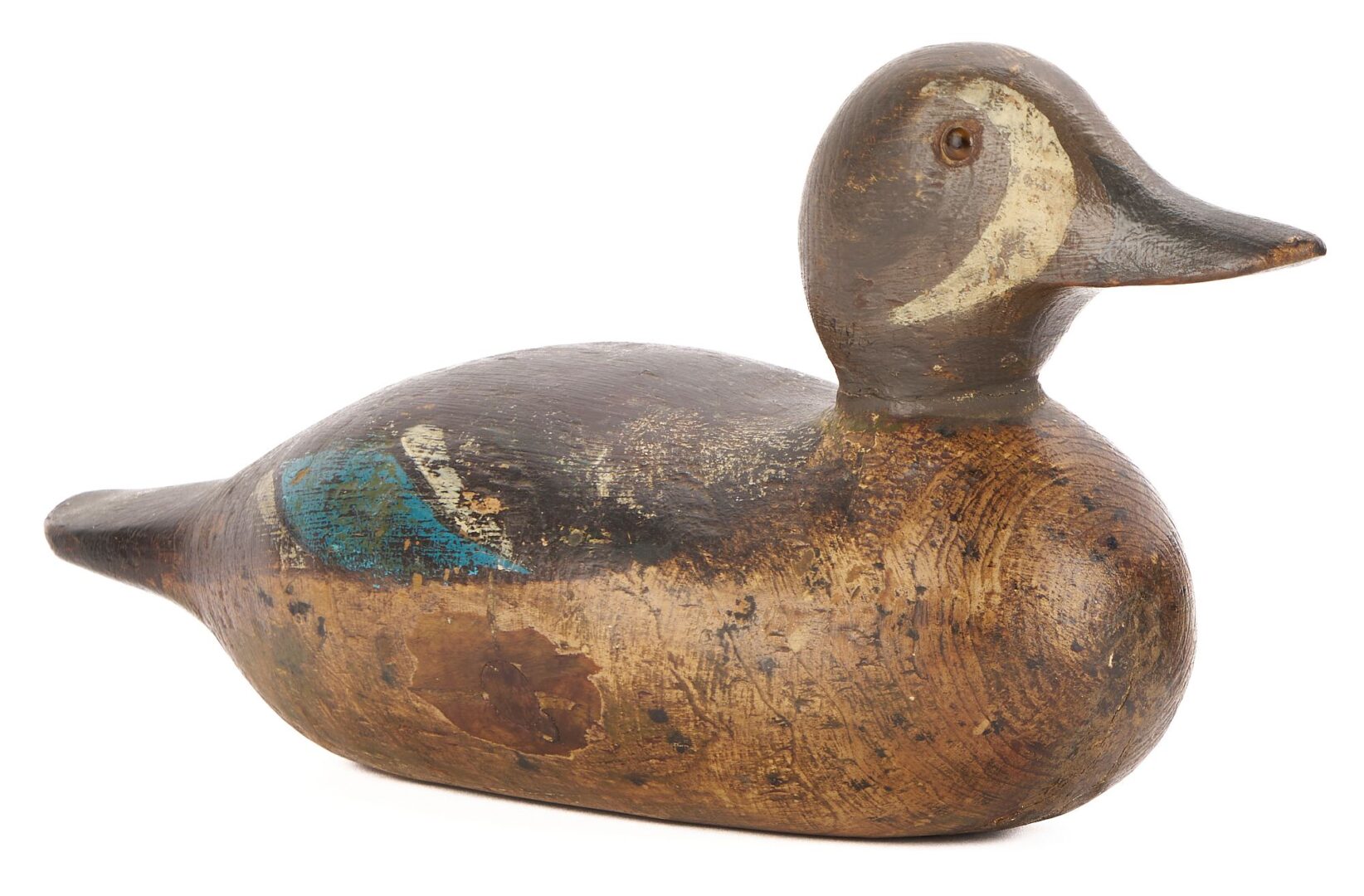 Lot 505: 2 Miniature Duck Decoys, incl. Fox Island