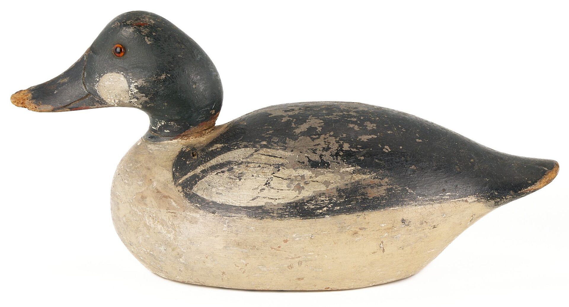 Lot 508: 2 Mason Duck Decoys, Premier Grade