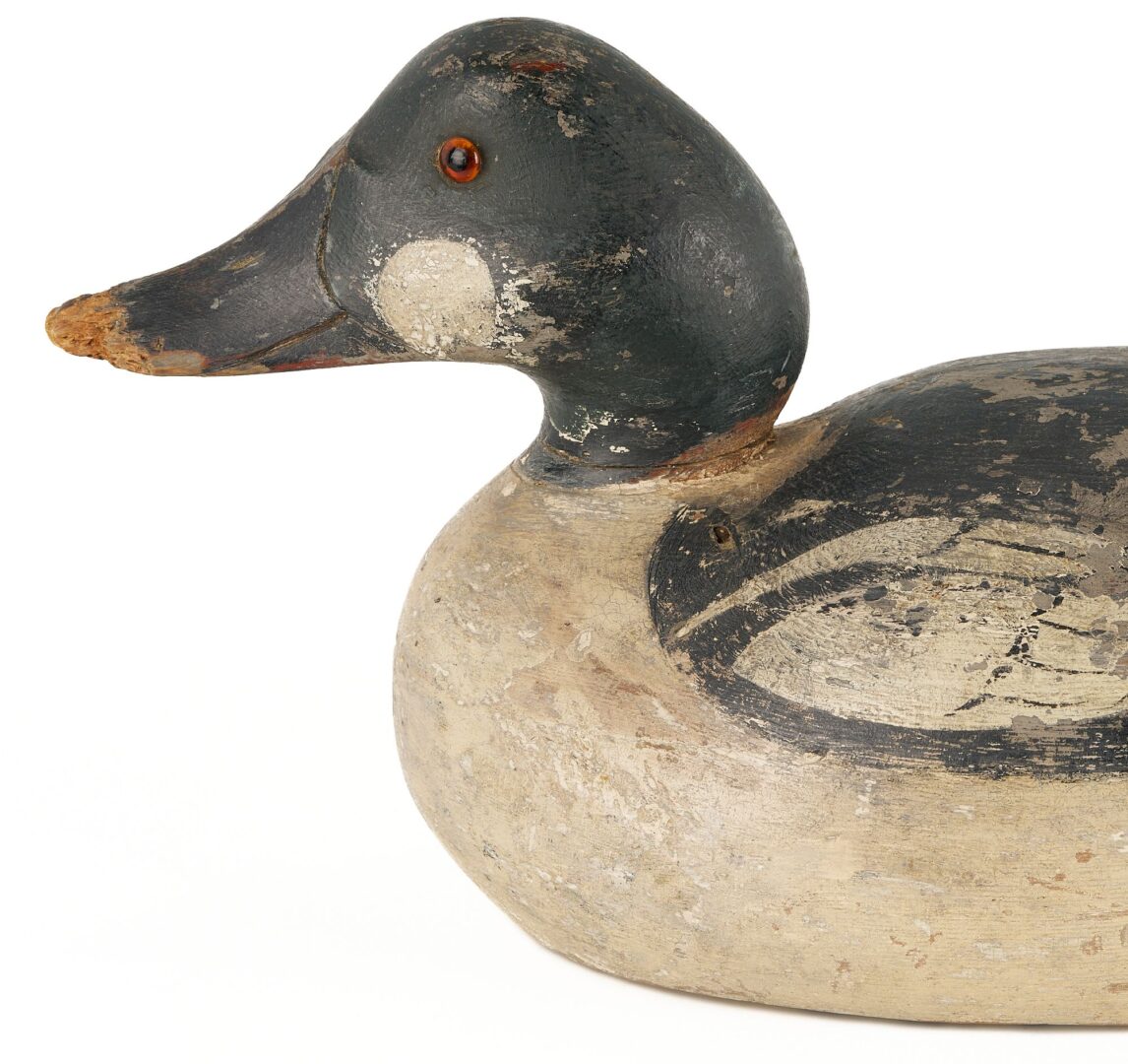 Lot 508: 2 Mason Duck Decoys, Premier Grade