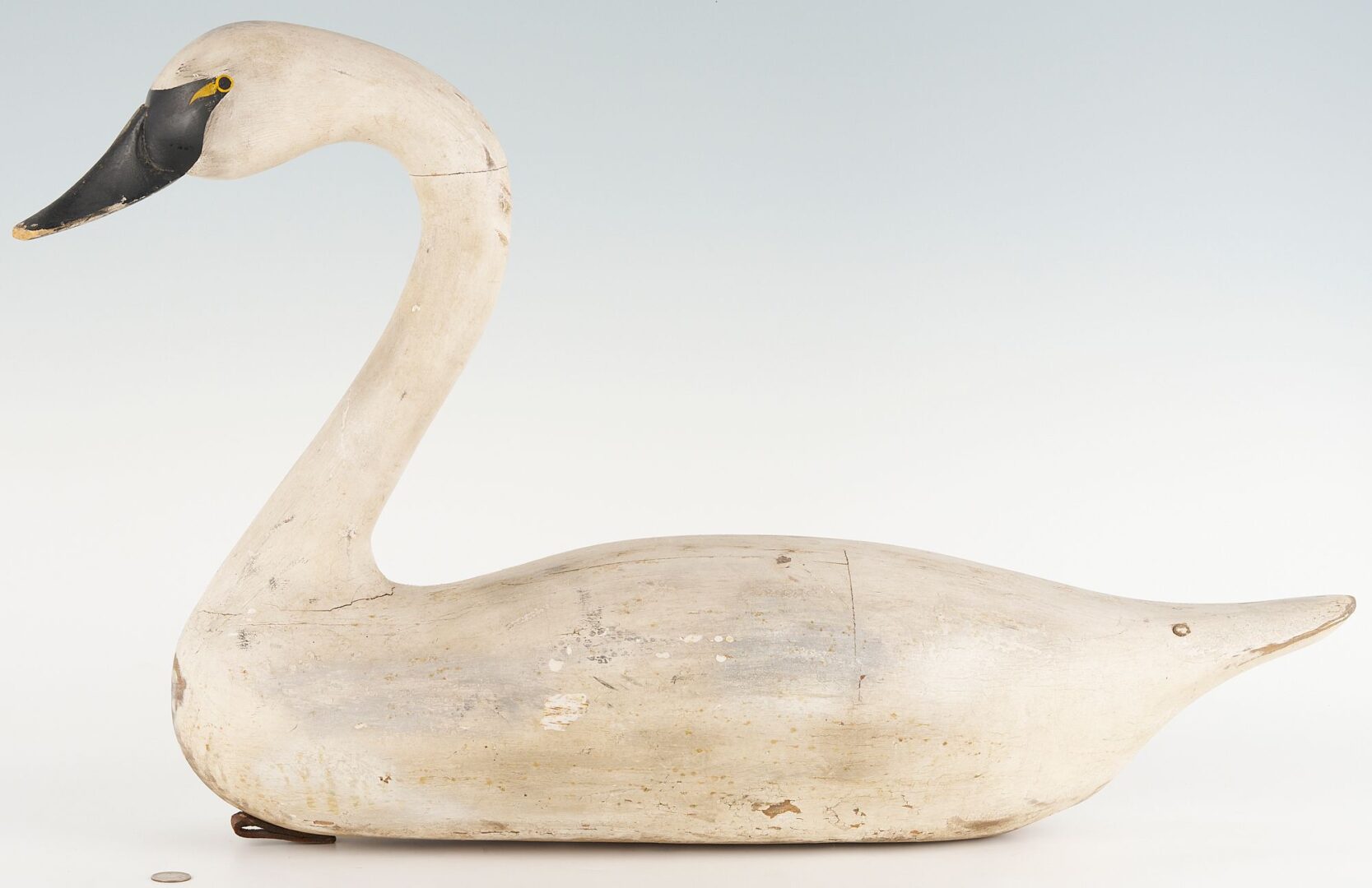 Lot 509: Large Swan Decoy, Unsigned