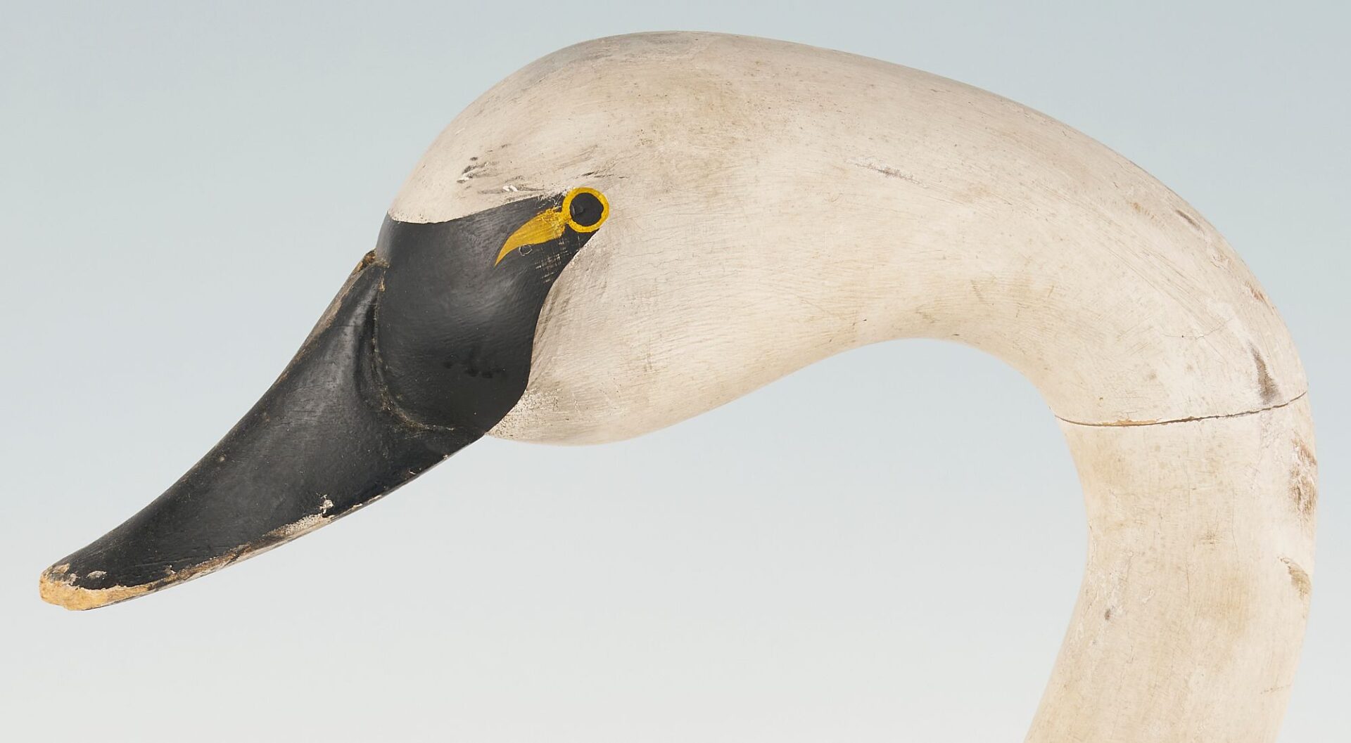 Lot 509: Large Swan Decoy, Unsigned