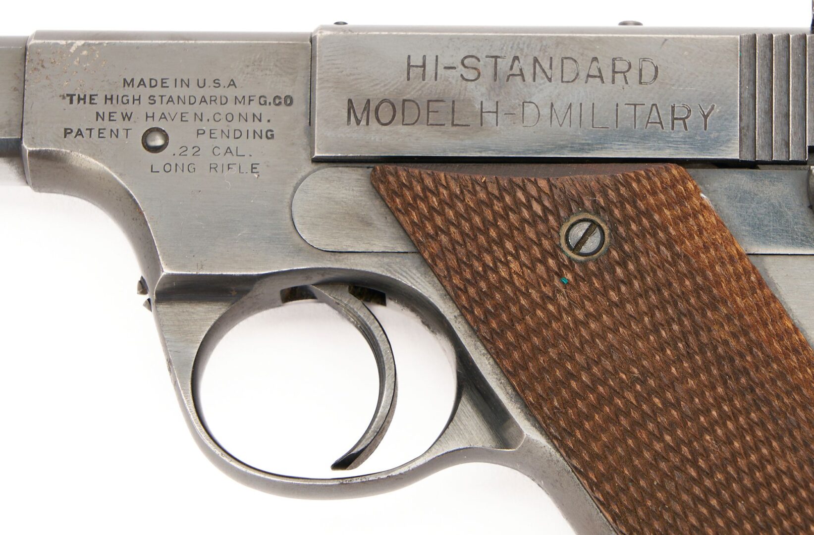 Lot 517: .22 US Model Hi Standard Model H-D Military Pistol w/ Holster