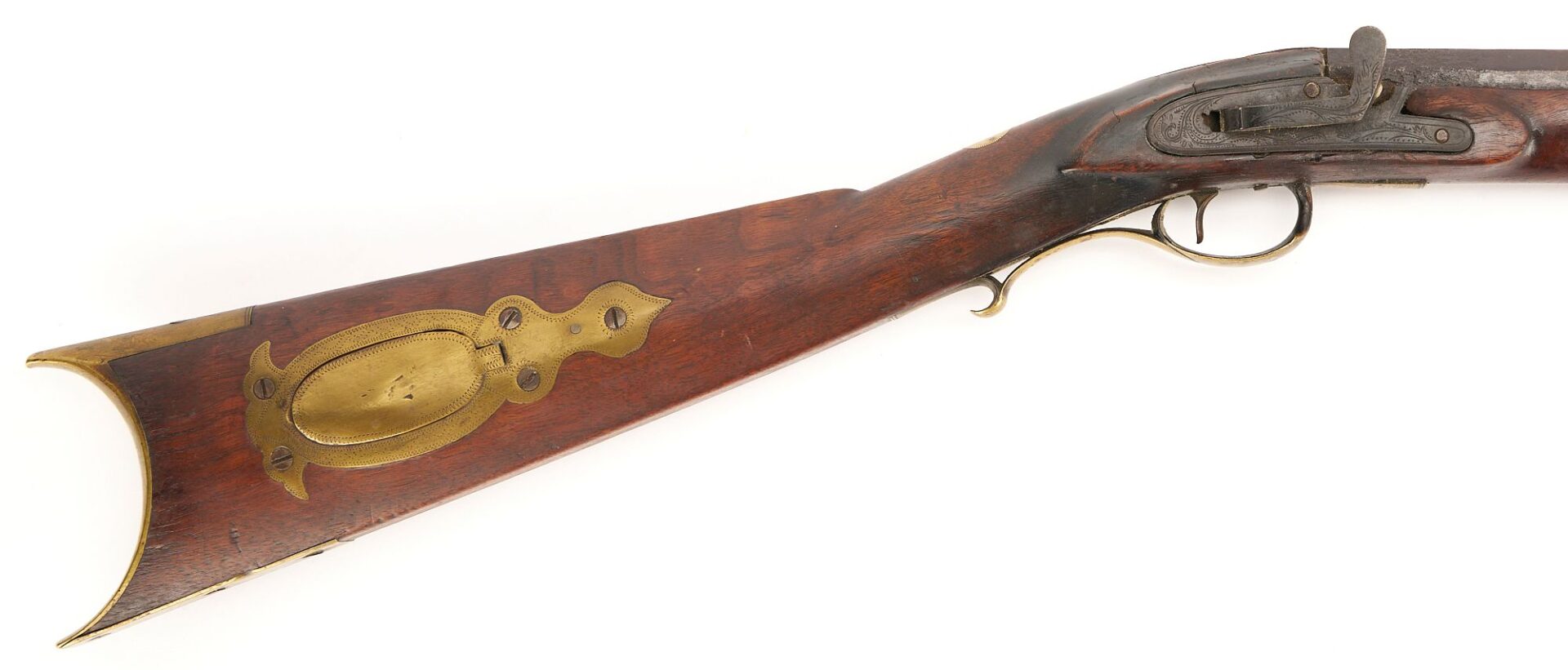Lot 531: Full Stock Side Slapper Long Rifle