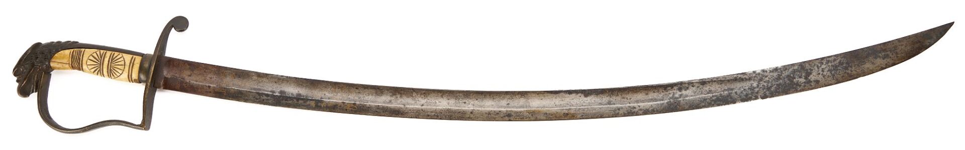 Lot 540: One Eagle Head Sword with Scabbard