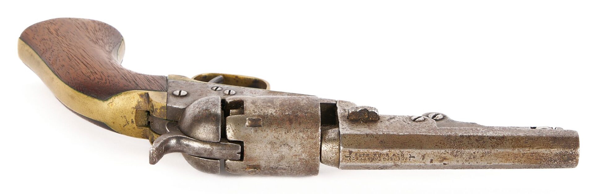 Lot 543: Colt Model 1849 Pocket Revolver, 4" Barrel, 1860