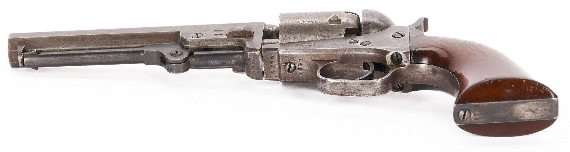 Lot 545: Cased Colt Model 1849 London Pocket Percussion Revolver