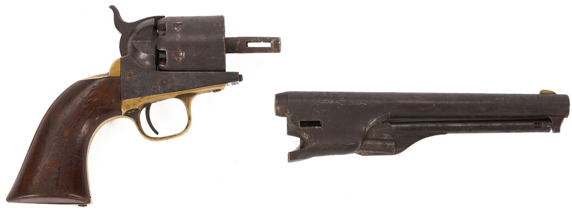 Lot 549: Colt Model 1861 Navy Revolver; 1864 Civil War Era