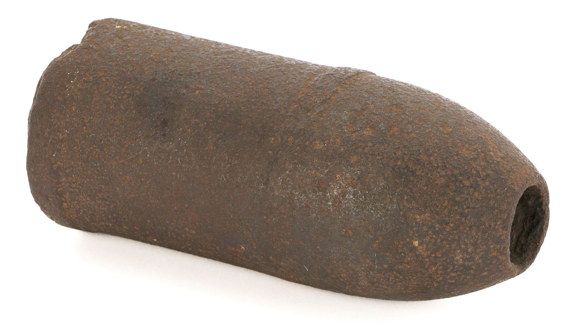 Lot 558: Civil War Confederate Read Artillery Shell, with Stand