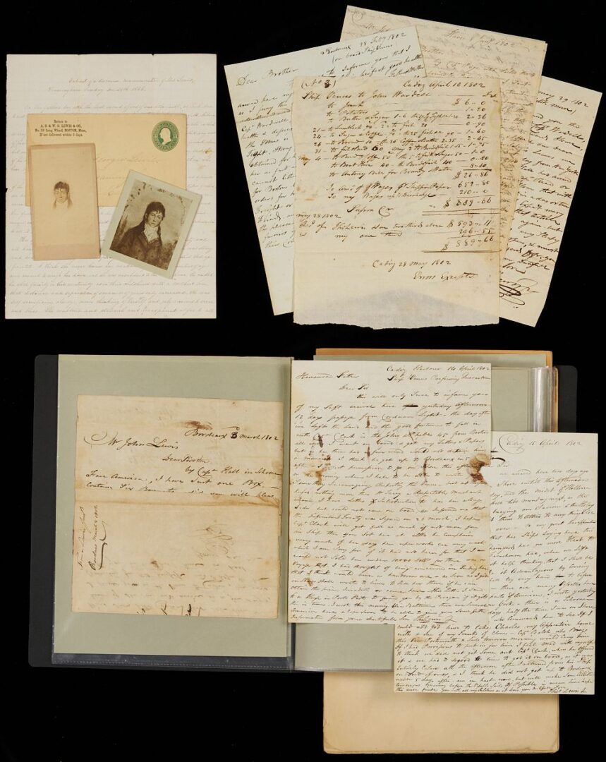 Lot 586: Thomas Lewis Family Letter Archive; Boston, Massachusetts