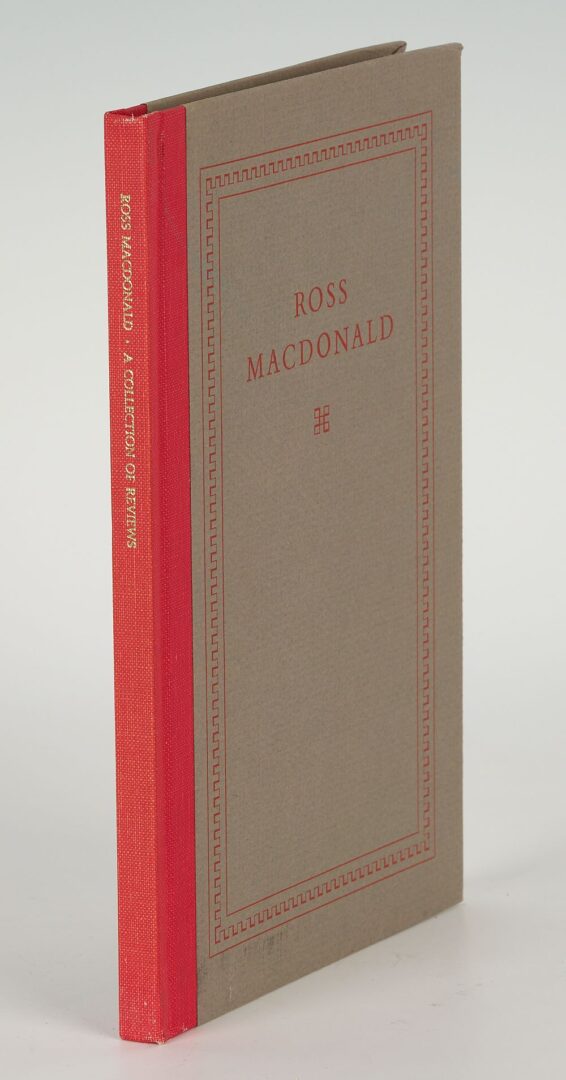 Lot 595: 10 Ross Macdonald / Kenneth Millar Books, Signed