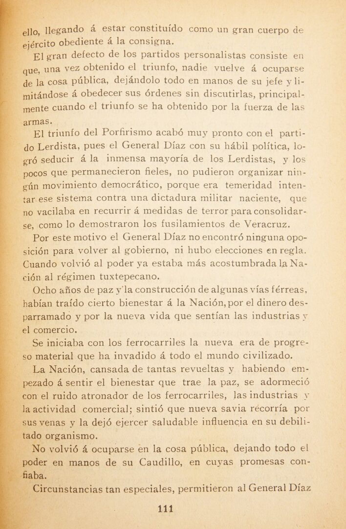 Lot 597: Francisco Madero Signed "La Sucesion Presidencial en 1910"