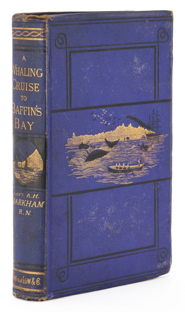 Lot 598: Hawthorne Scarlet Letter 2nd ed., plus 1874 Albert Hastings' Whaling Cruise to Baffin's Bay