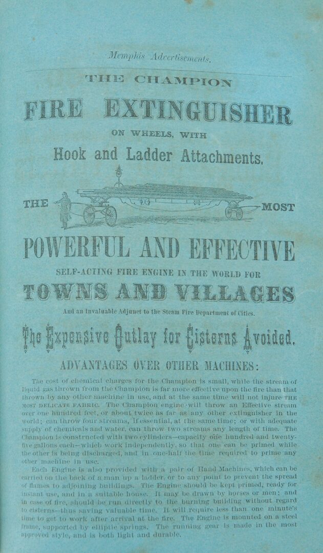 Lot 602: 3 Books: Nashville Directory 1860-61, West TN Directory 1872, TN Farmer 1836, plus pamphlet