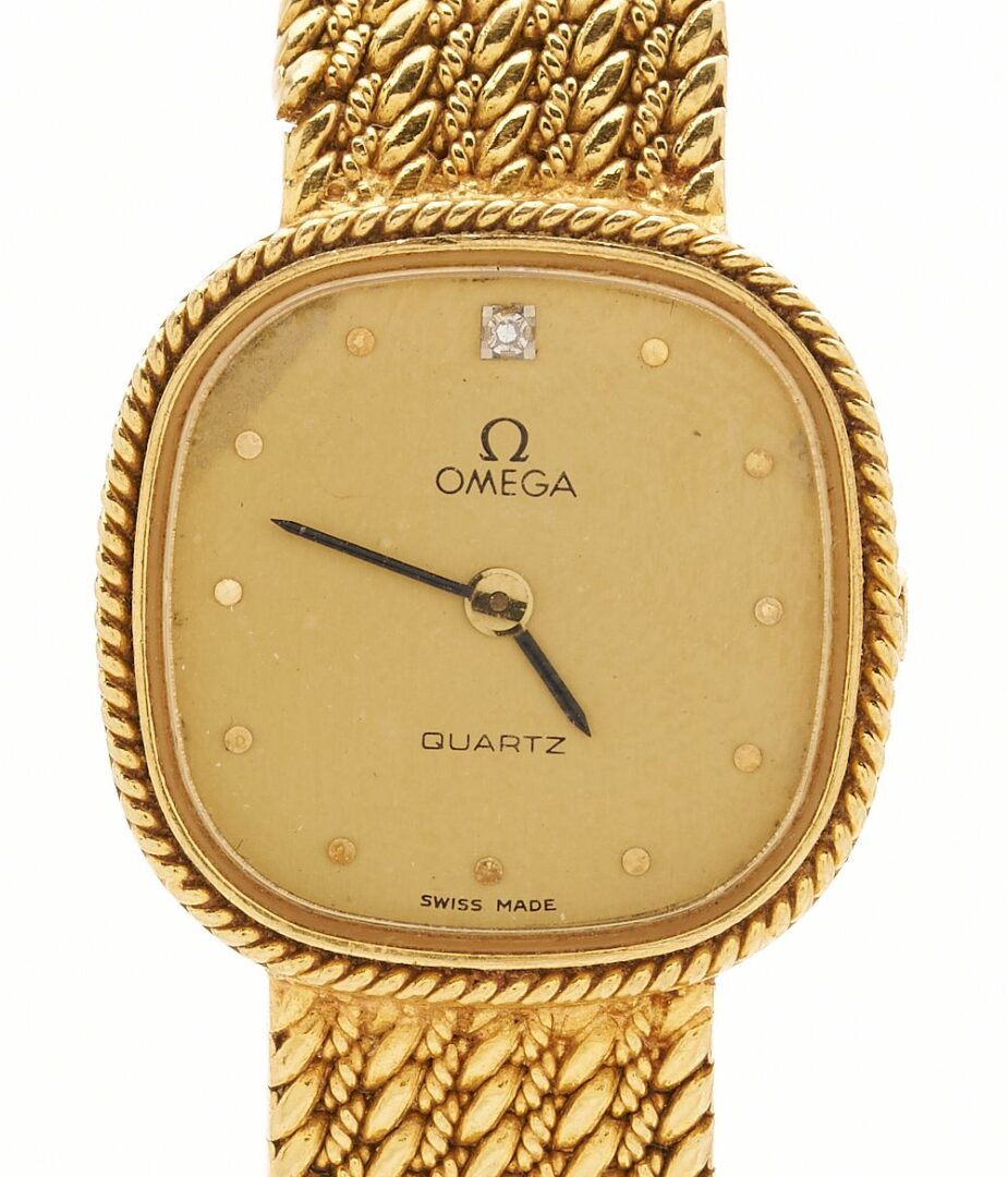 Lot 644: Omega Gold Watch