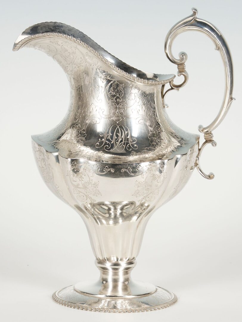 Lot 709: Black Starr and Frost Sterling Pitcher, SC History