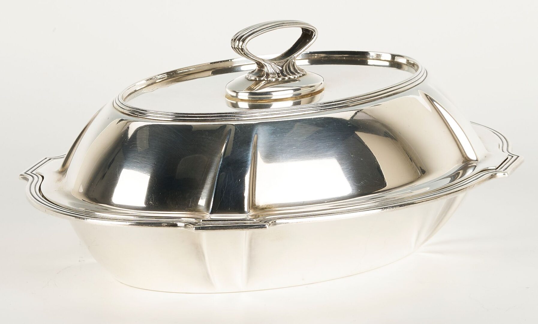 Lot 711: Gorham Sterling Silver Covered Dish