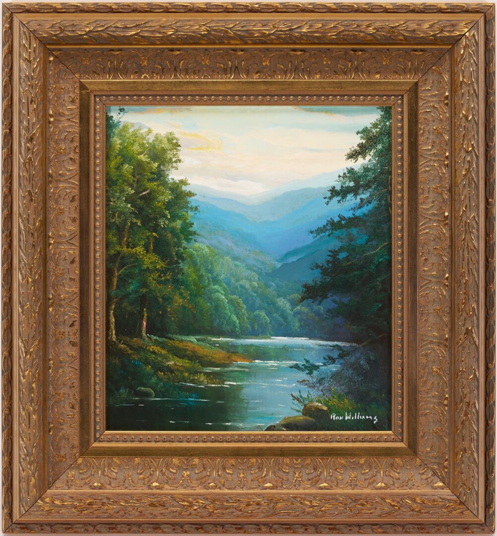 Lot 745: Ron Williams O/C Landscape Painting