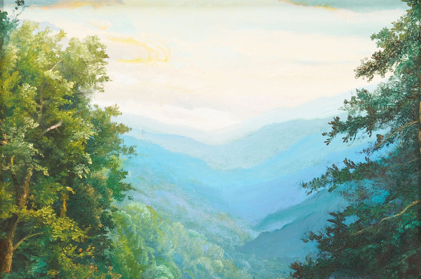 Lot 745: Ron Williams O/C Landscape Painting