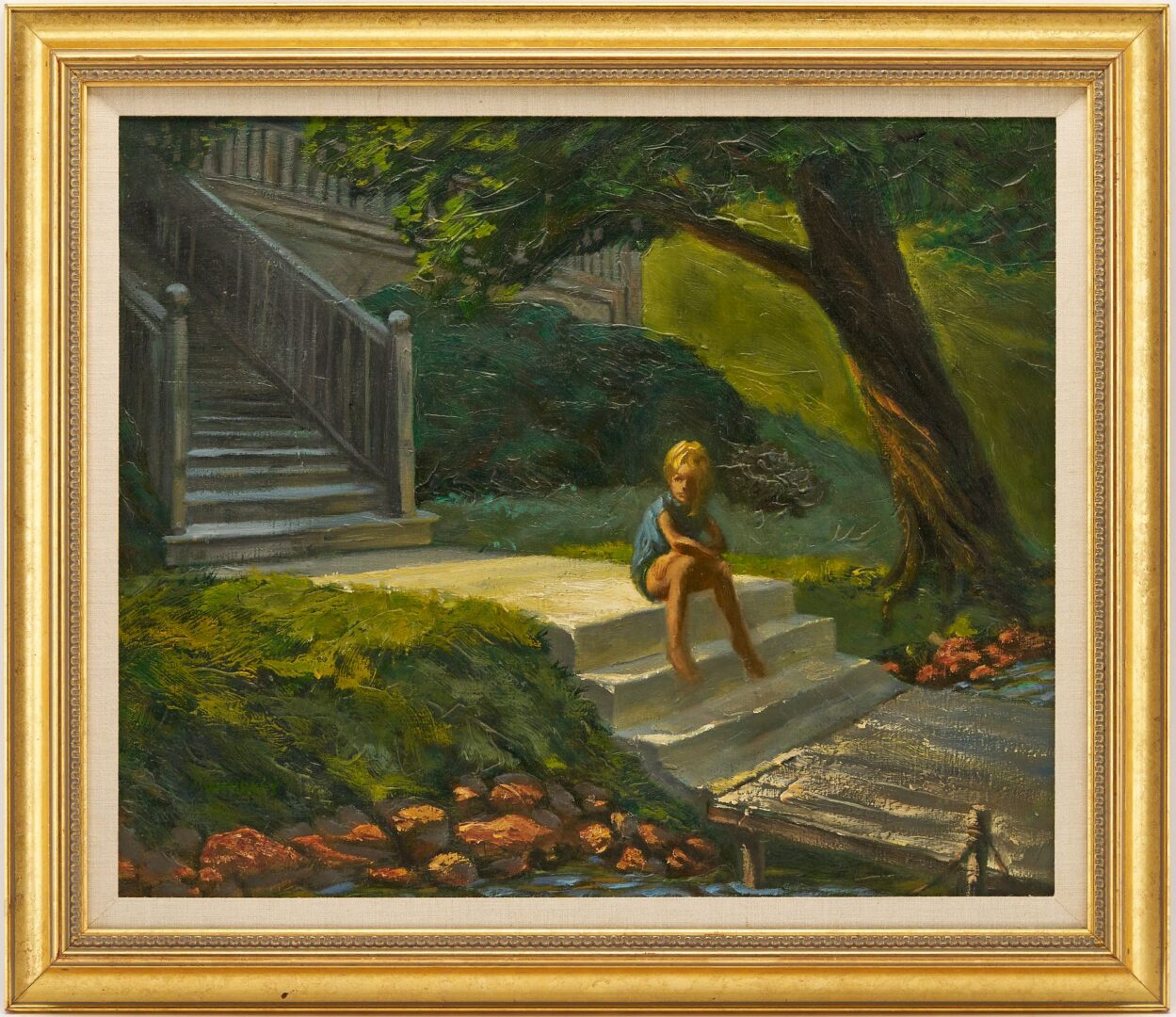 Lot 759: Margaret Wehrley O/C, July Afternoon