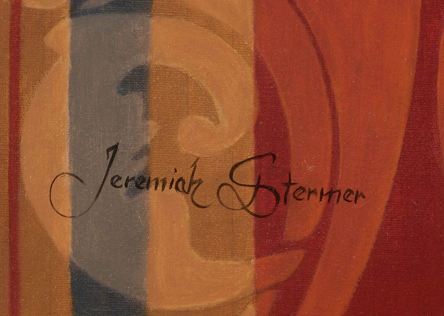 Lot 760: Jeremiah Stermer O/C Photorealist Still Life