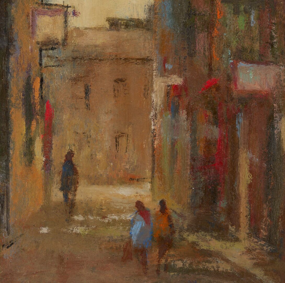 Lot 764: 2 Helen St. Clair Oil on Board Scenes