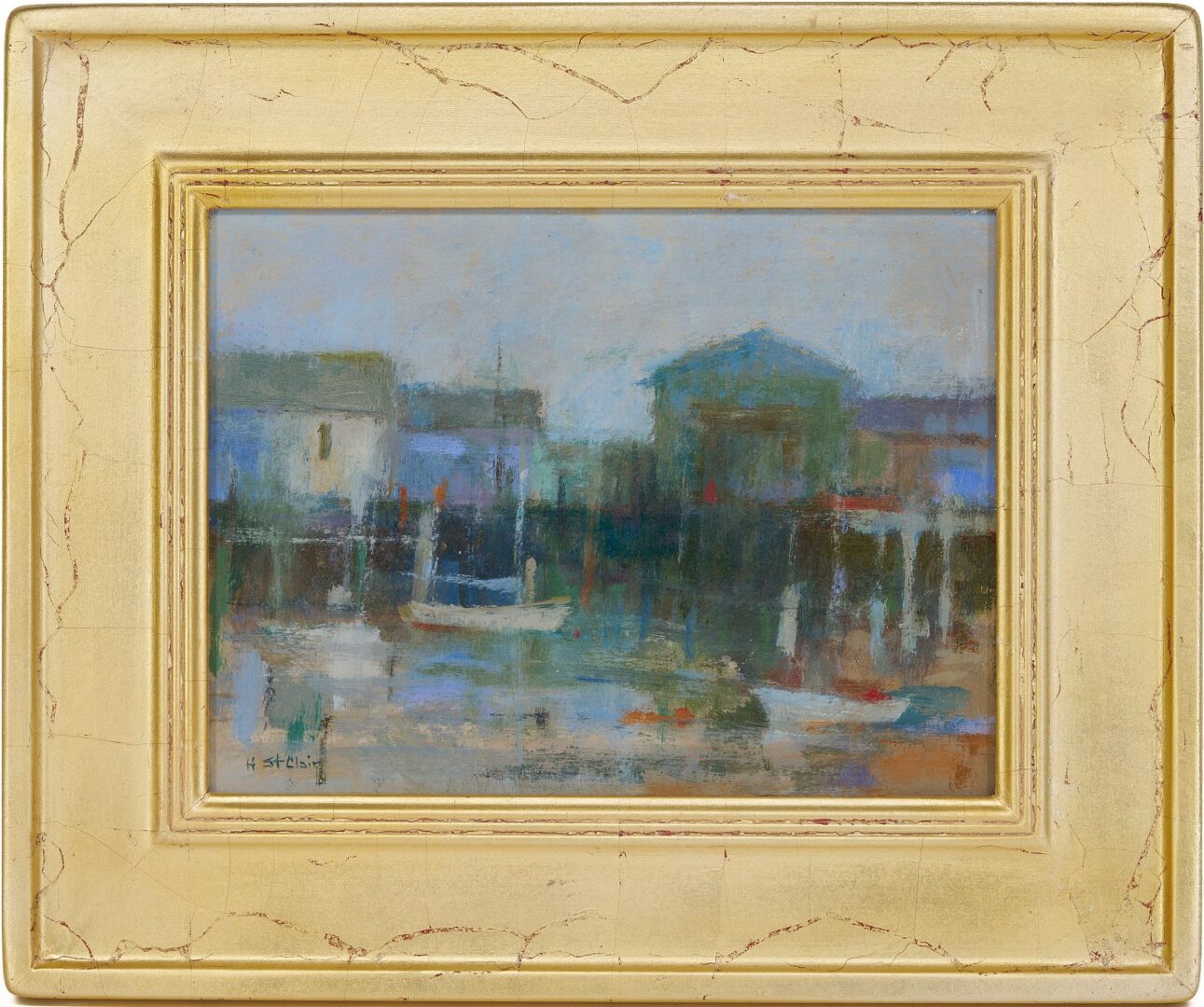 Lot 764: 2 Helen St. Clair Oil on Board Scenes